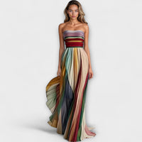 Viva Lume™ | Multicolor Eleganz kleid