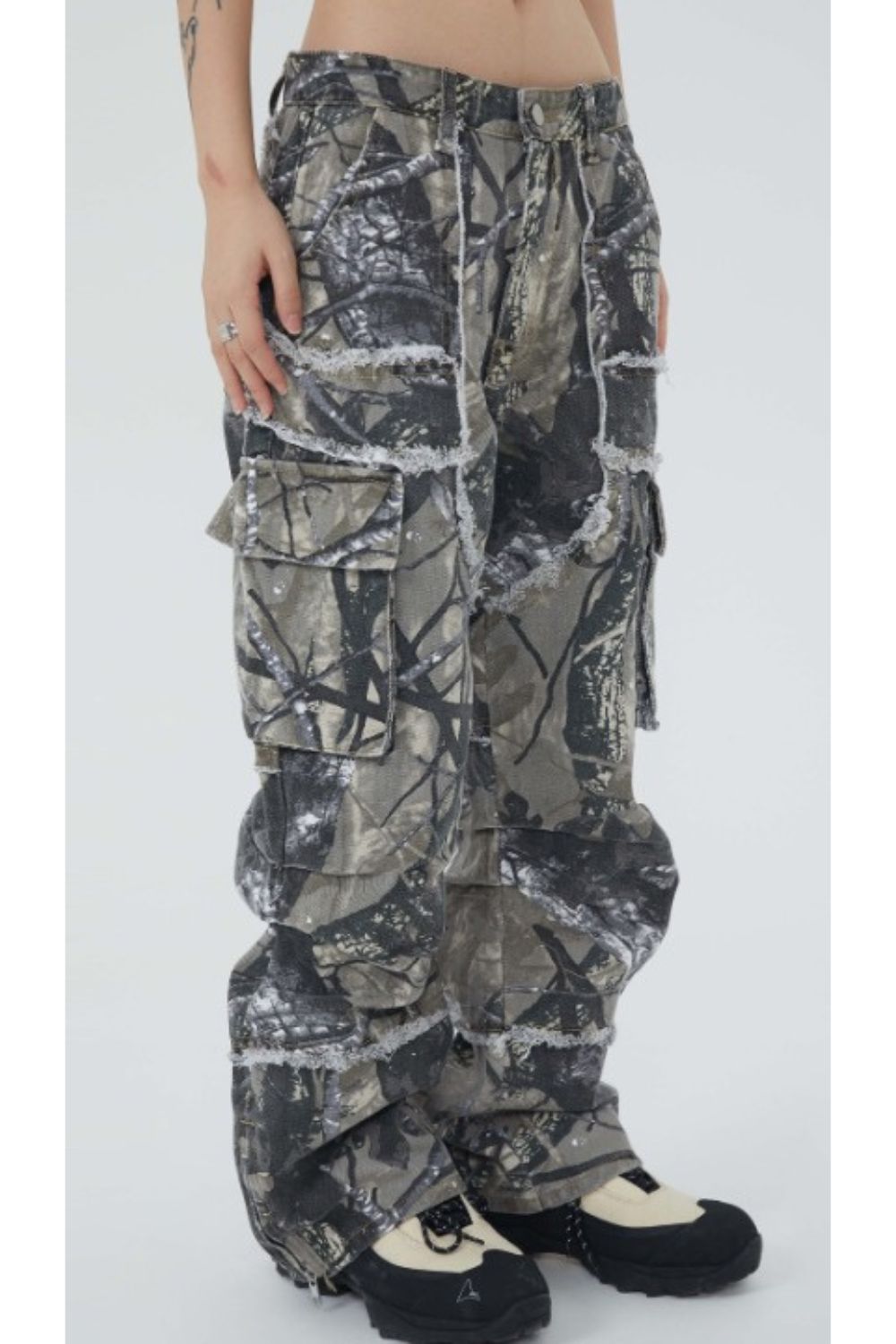 'Camouflage' Graphic Pants