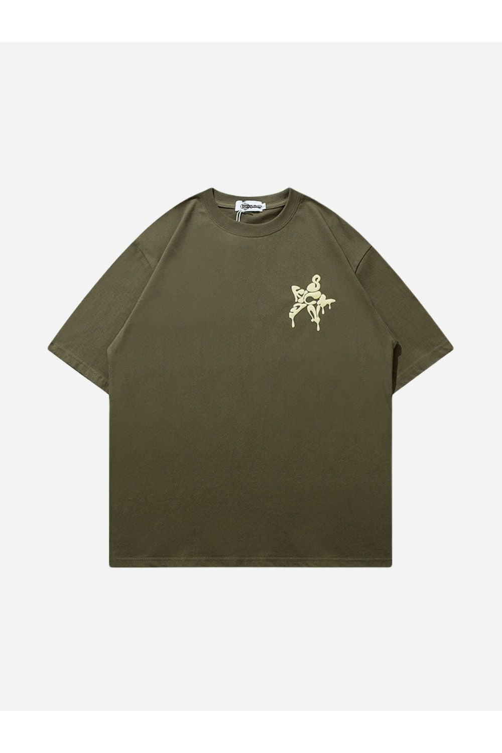 T-Shirt with puffer star print