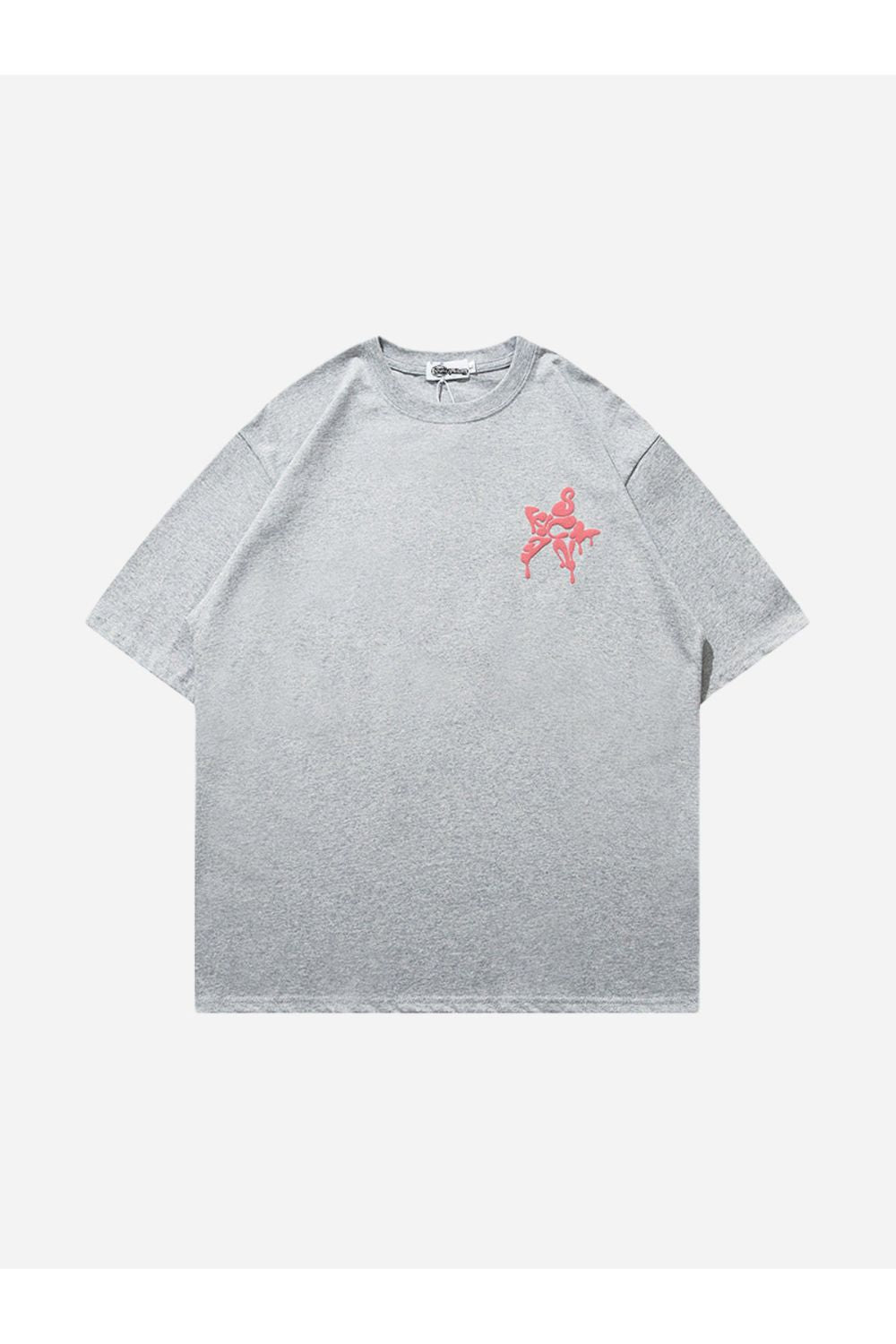 T-Shirt with puffer star print