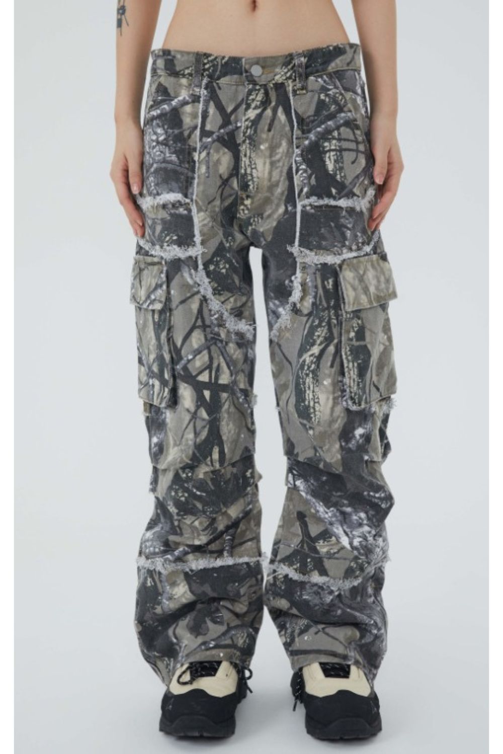 'Camouflage' Graphic Pants