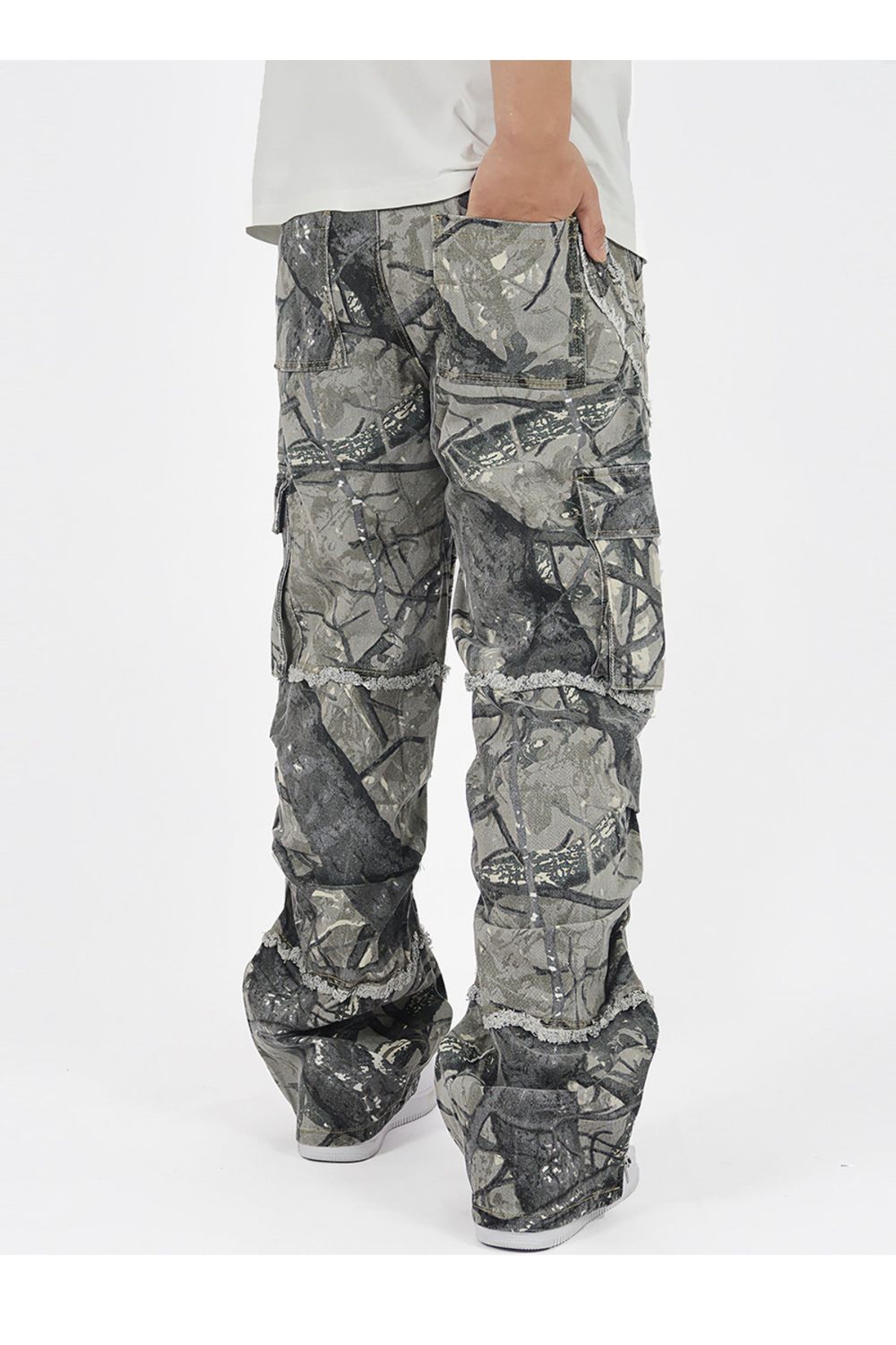 'Camouflage' Graphic Pants