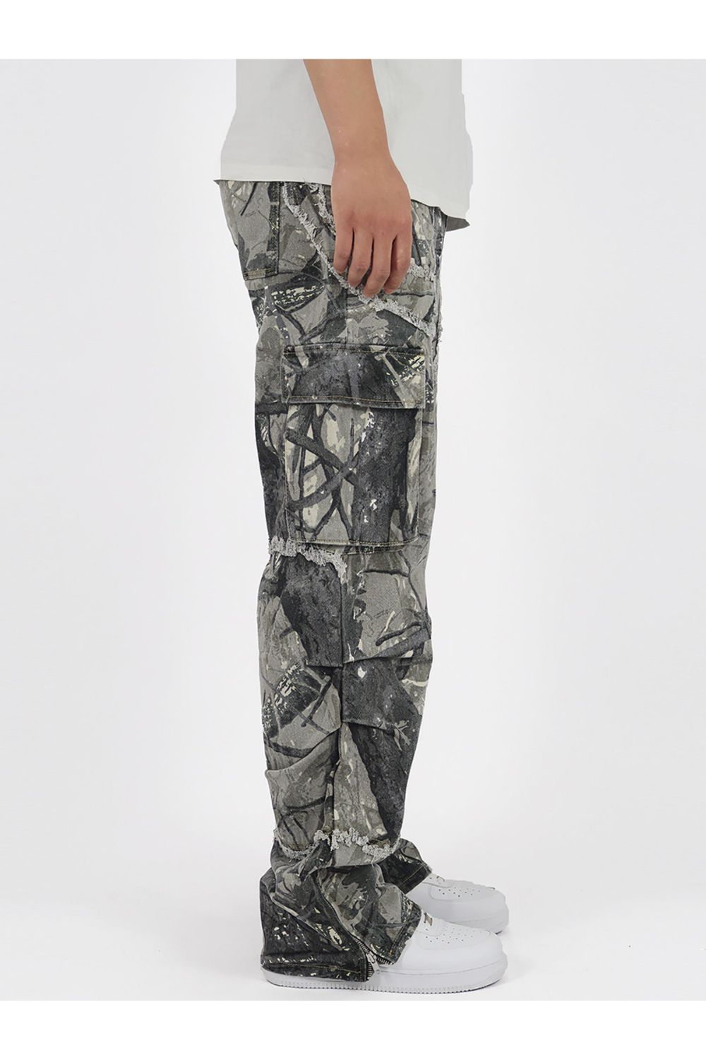 'Camouflage' Graphic Pants