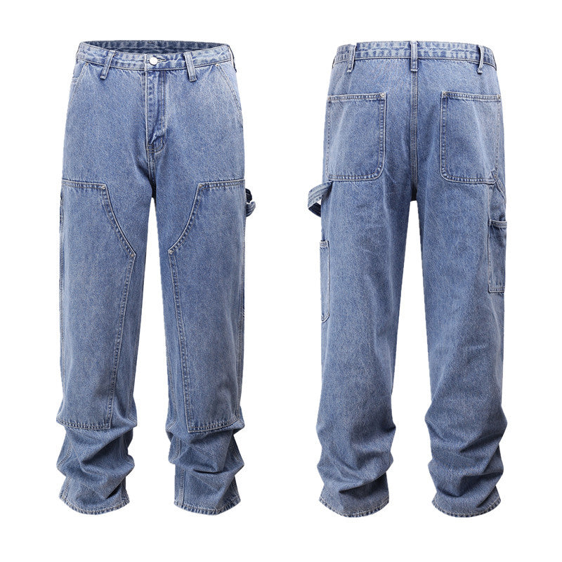 Flared Worker Jeans