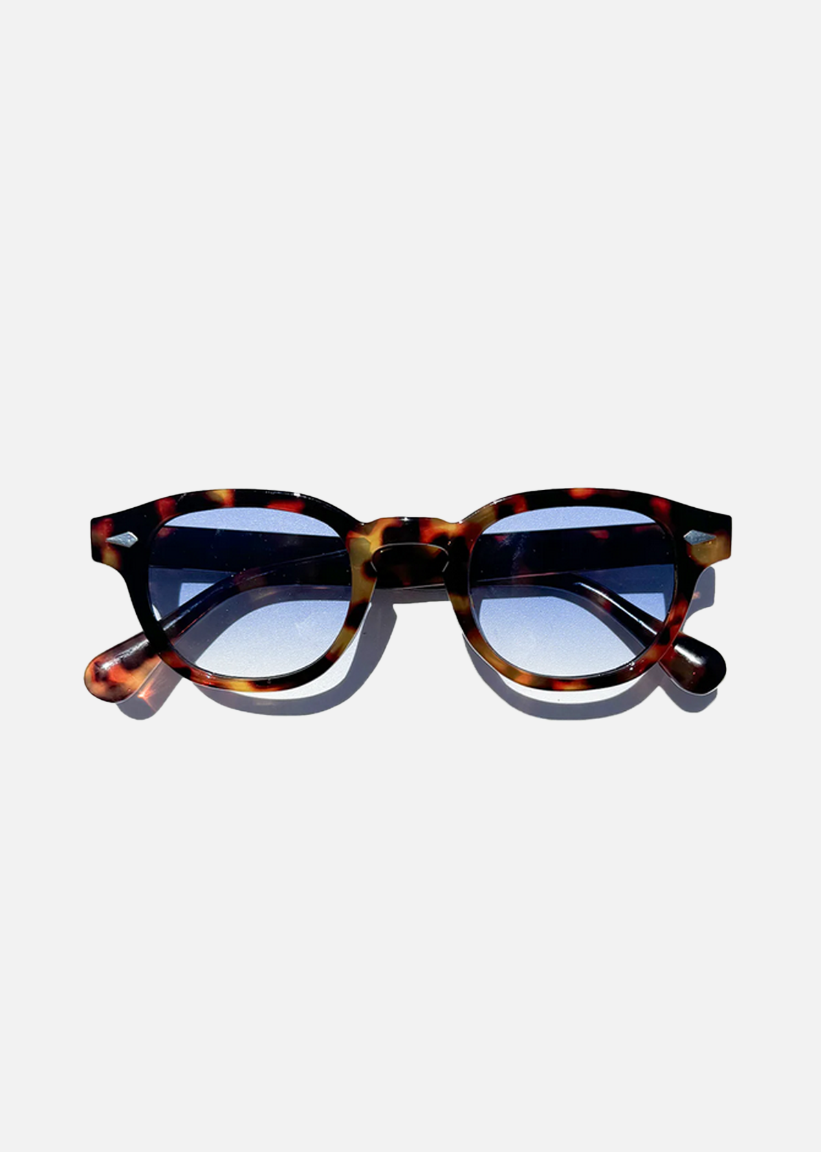 Blaue Retro-Eleganz