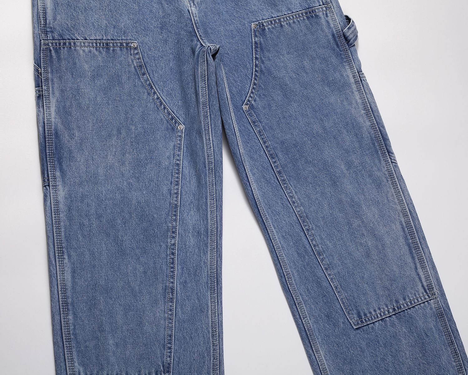 Flared Worker Jeans