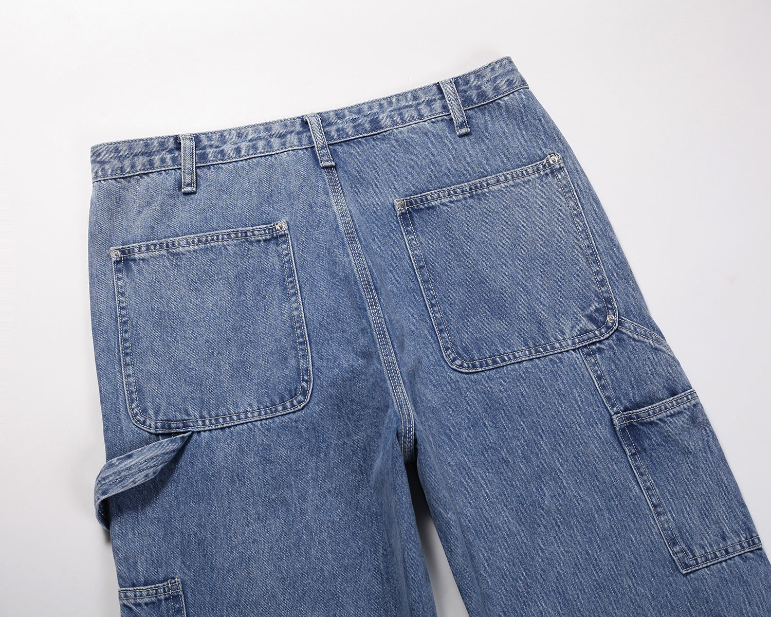 Flared Worker Jeans