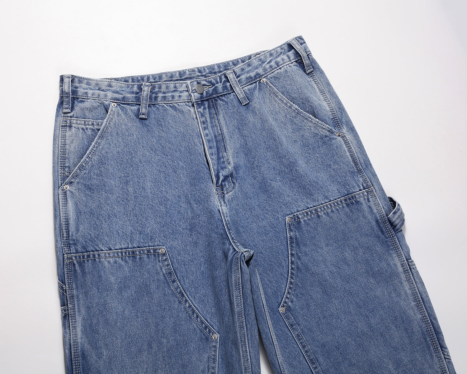 Flared Worker Jeans