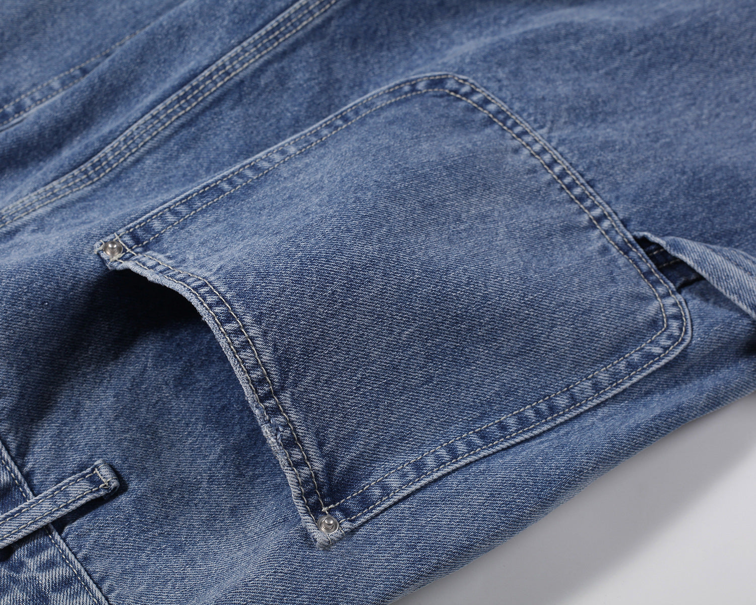 Flared Worker Jeans