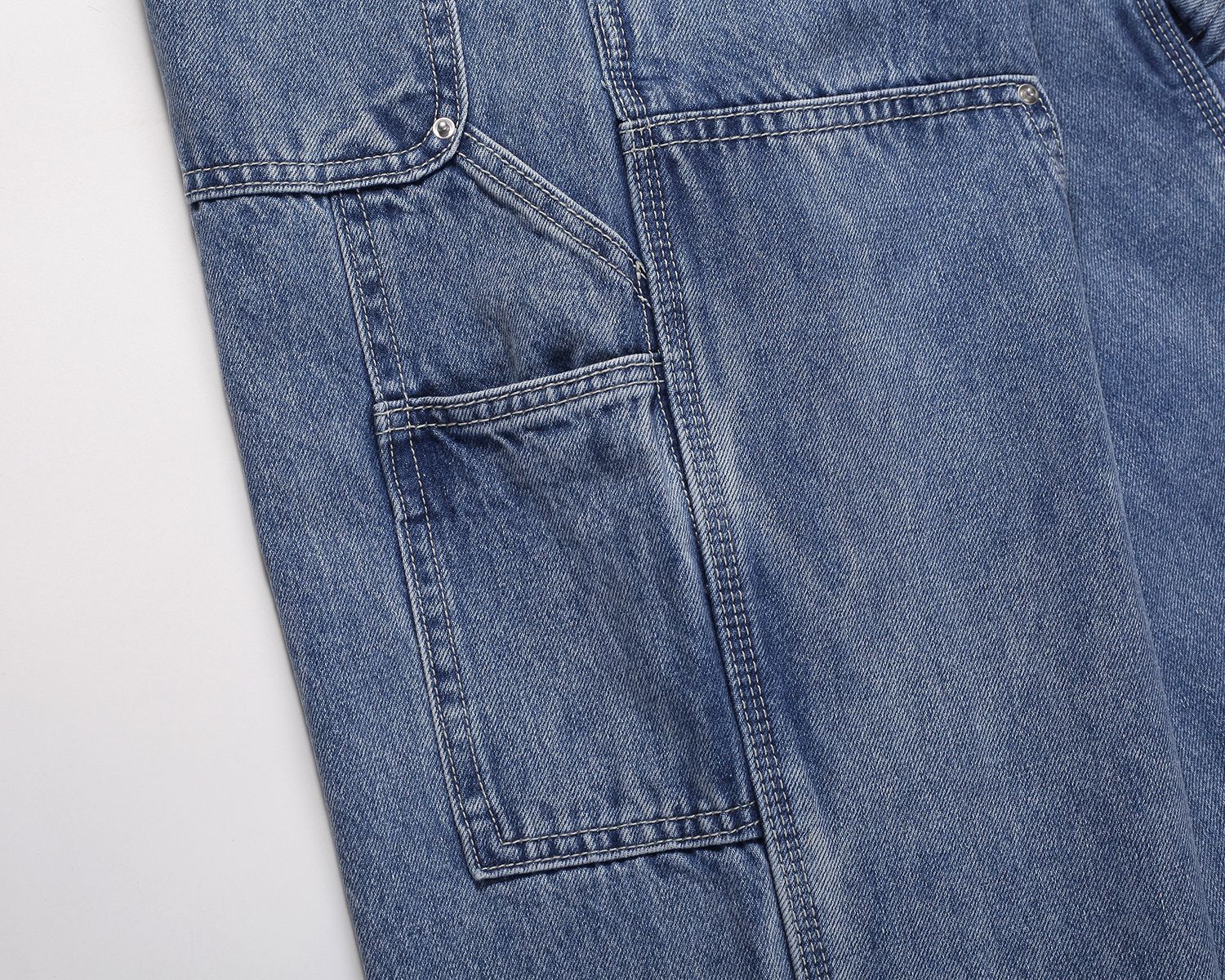 Flared Worker Jeans