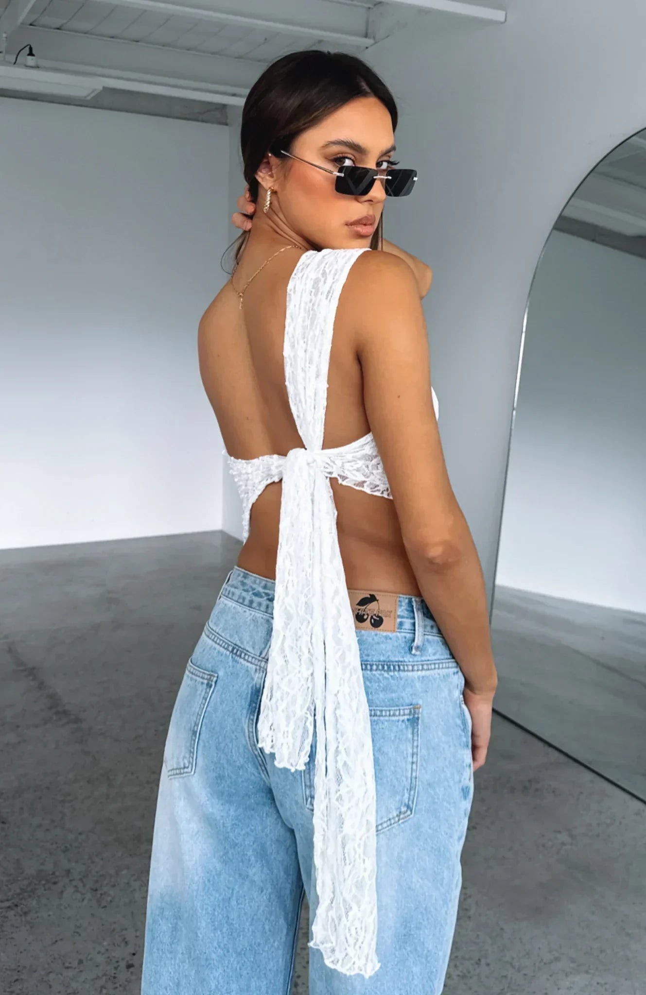 Hailey Spitzenoberteil