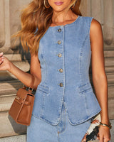 Gianna - Denim Eleganz Set