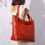 Aurelia – Classic Nero Vintage Leather Tote