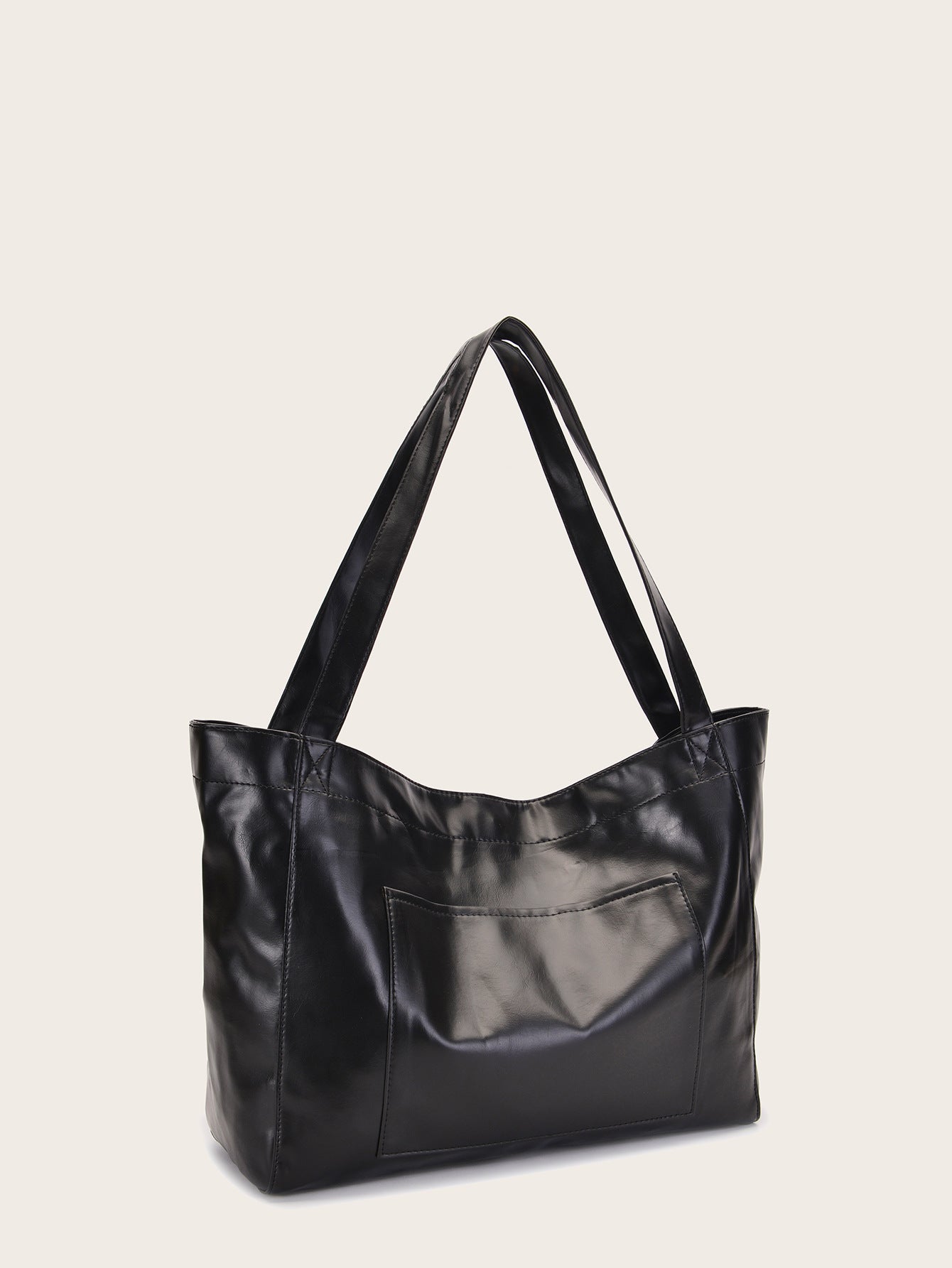 Aurelia – Classic Nero Vintage Leather Tote