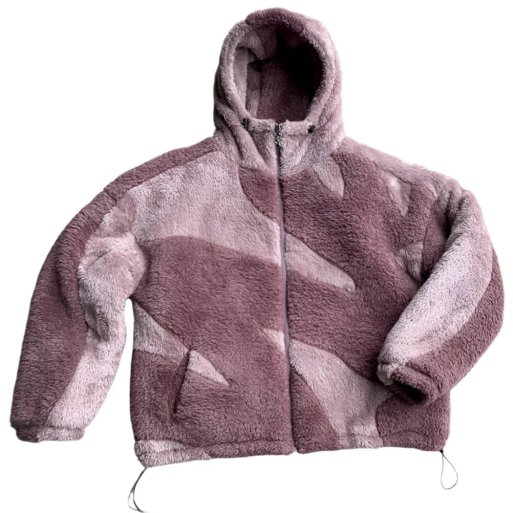 Fluffy Zip Hoodie