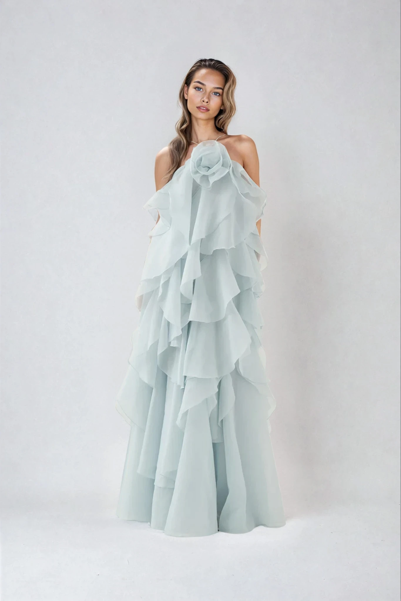 Flammenröschen – Maxikleid