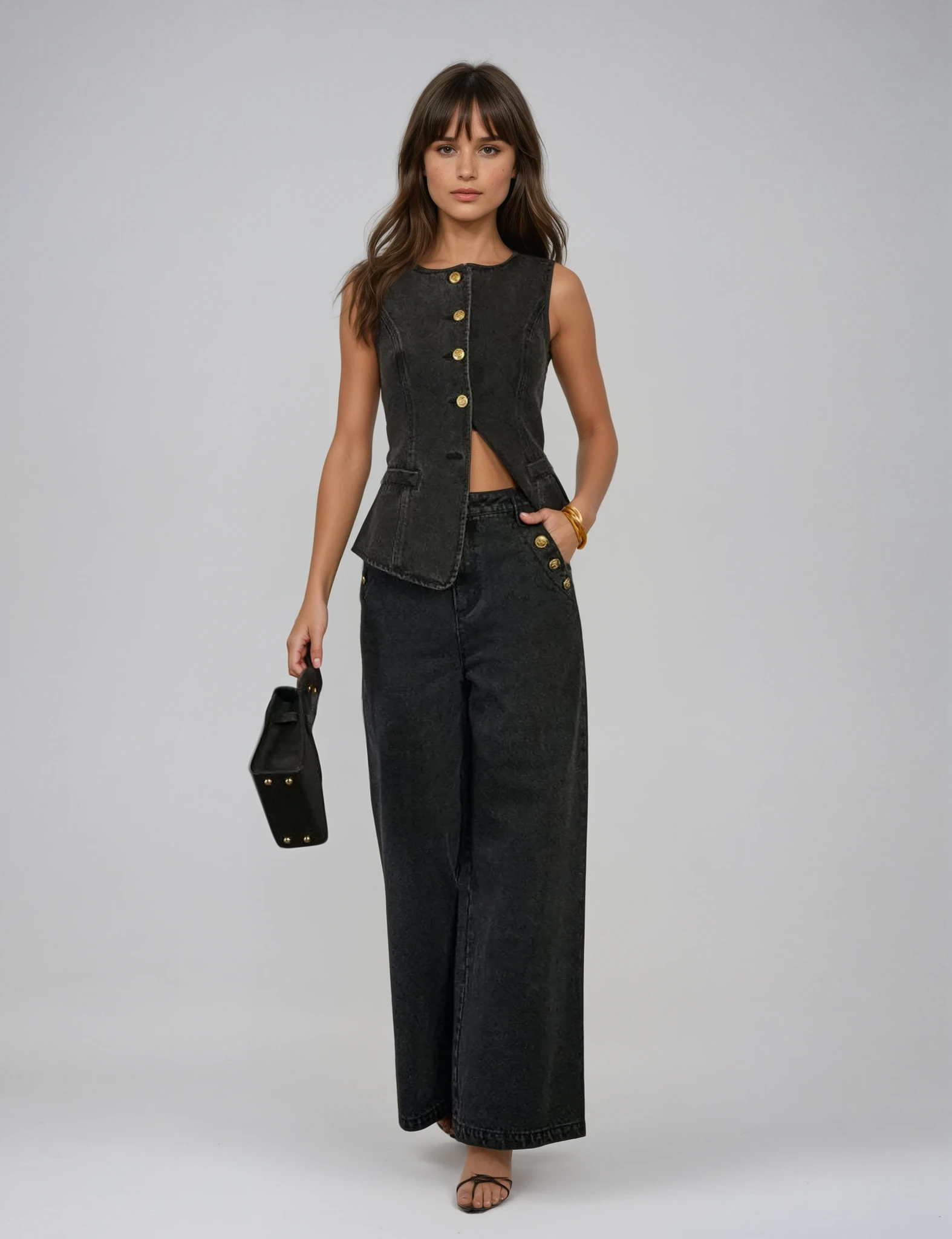 Gianna - Denim Eleganz Set