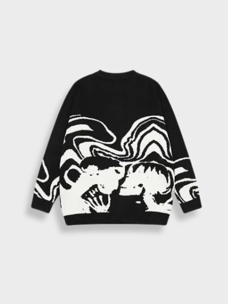 Y2K Loose Sweater