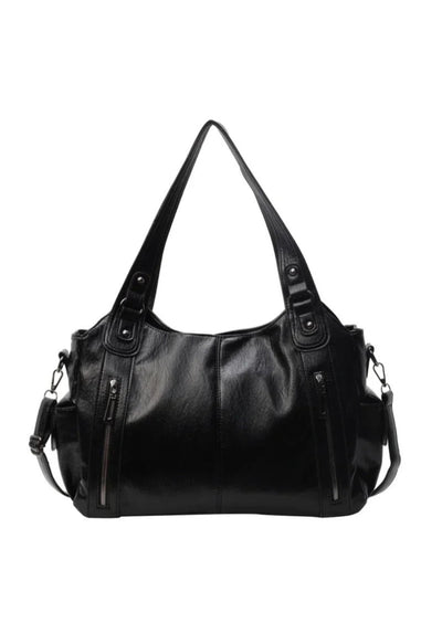 OLIVIA - BRAUNE MODERNE LUXUS-SCHULTERTASCHE