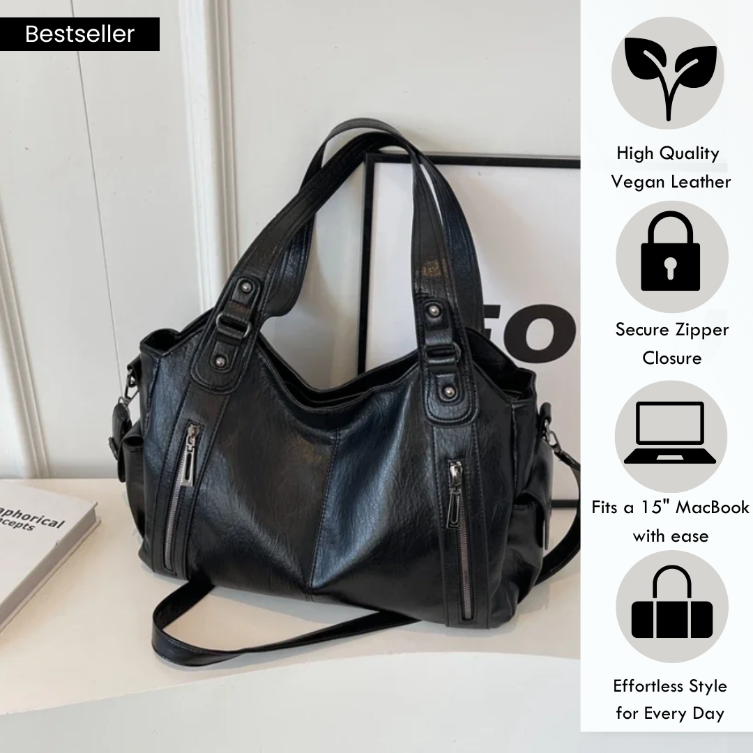 OLIVIA - NERO MODERN LUXURY SHOULDER BAG