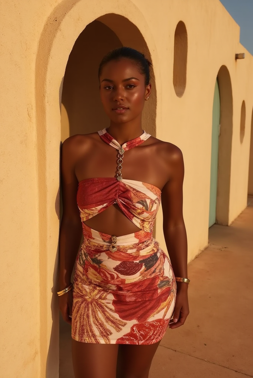 Unbekanntes Inselkleid